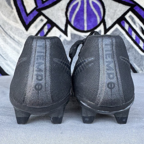 Size 9 - Nike Tiempo Legend 7 Elite FG Men\'s Soccer Shoes AH7238-001 Black main image 12